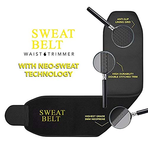 Sweat Slim Belt for Weight Loss | Belly Fat Sweat Belt for Men & Women